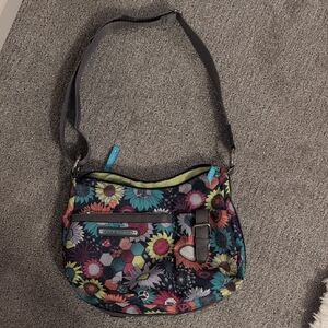 Lily Bloom Multicolor Floral Shoulder Bag